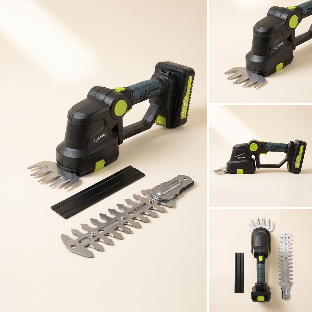 2-in-1 Cordless Grass Shear and Hedge Trimmer